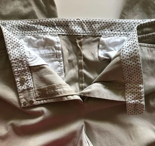 Talbots Sz 14 Perfect Crop Khaki Pants - Image 3