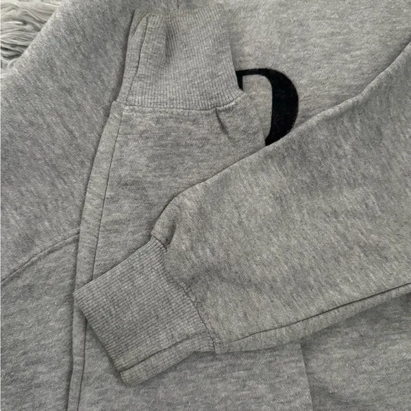 Gray RAD Cropped Sweatshirt (S) - Image 4