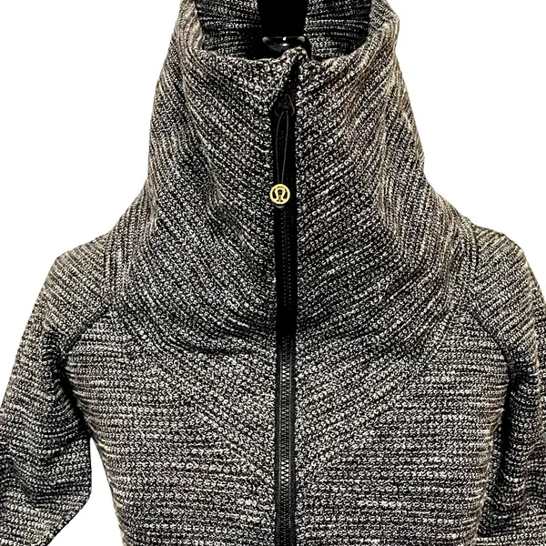 Lululemon Be Present Jacket Coco Pique Black 2 - Image 7