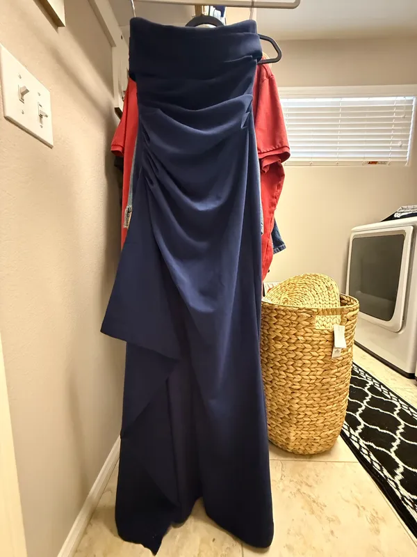BABYBOO Zafira Maxi Dress Navy – XS - Image 4