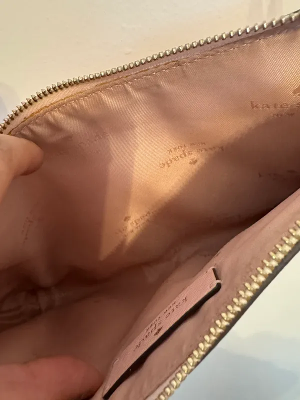 Kate Spade Sadie Crossbody Saffiano Leather Chalk Pink - Image 6