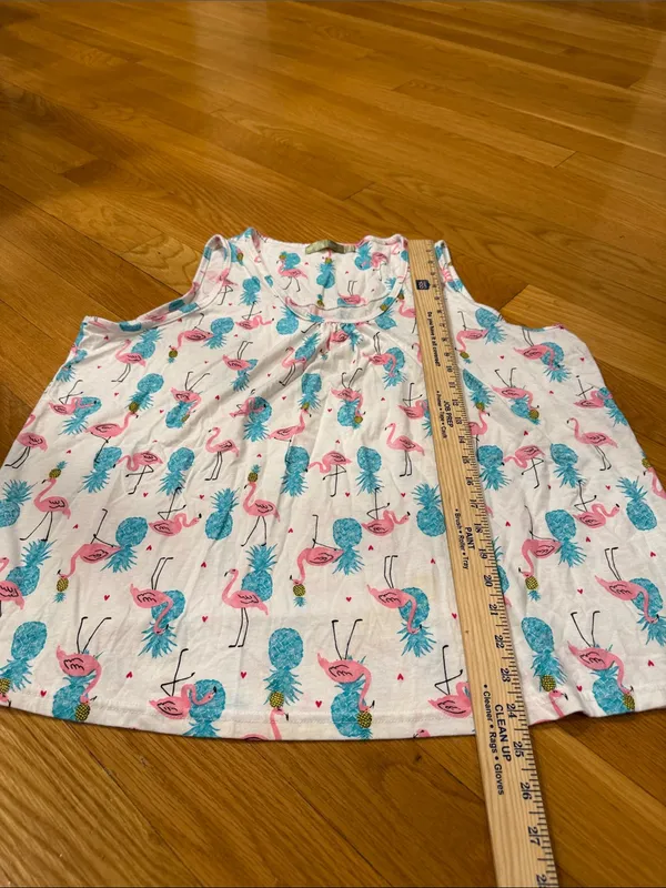 Mia Lucce flamingo pajama short set size Xlarge . - Image 3