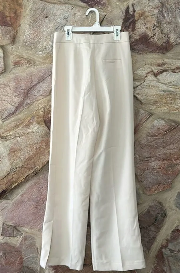 Commense Solid Tube Top With Wide Leg Pants Set size small - Image 8