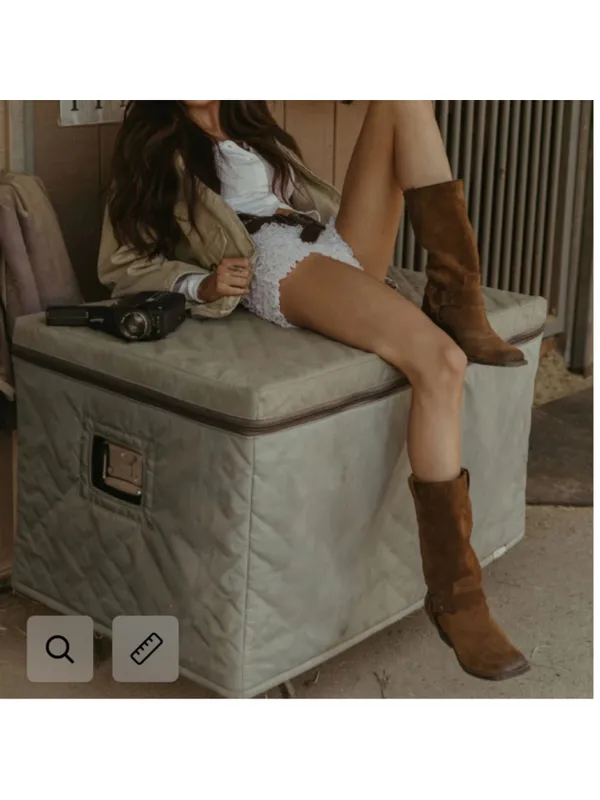 Steve Madden RUSKIN Moto boots Brown Chestnut Suede Leather country Cowgirl 8M - Image 5