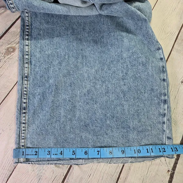 Lucky Brand Womens Blue Denim Drawstring Elastic Waist Utility‎ Jeans L 147987 - Image 13