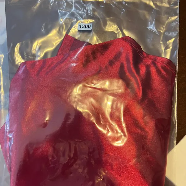 1300 | NWT Lulus Red‎ Satin Cutout Bodycon Holiday Cocktail Mini Dress Womens M - Image 9