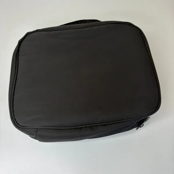 Mine Black Puffer Organization Toiletry Bag 100% Polyester NWOT - Image 3
