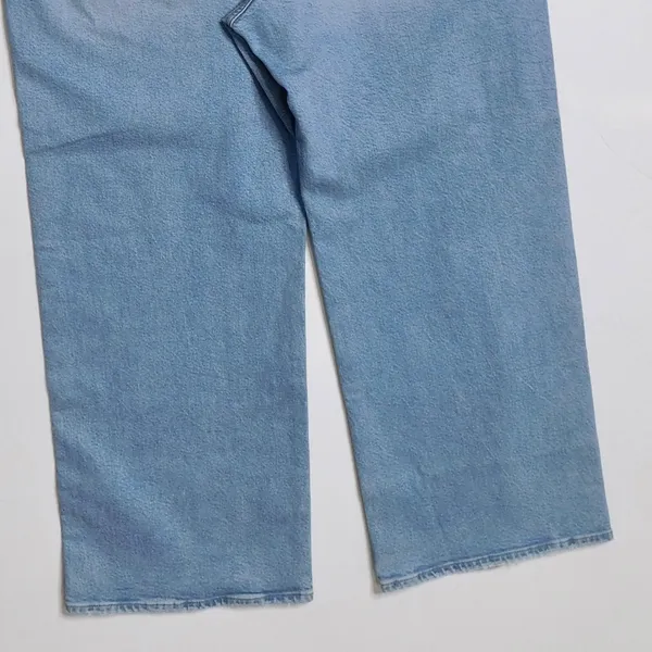 NWT!! J. CREW '96 Slim Wide Jeans Synniva Wash Denim High Rise Waist Size 33 - Image 9
