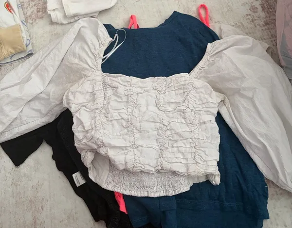 White boutique gameday top - Image 2