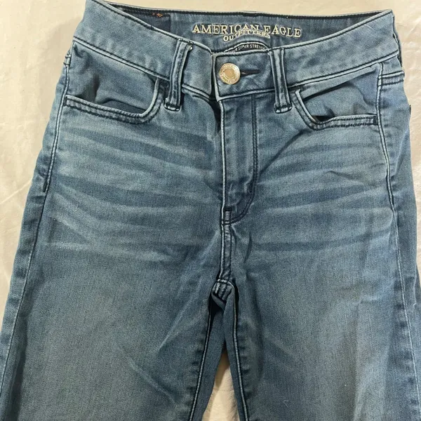 American Eagle High Rise Jegging Women's Super Super Stretch X O Short - Image 4