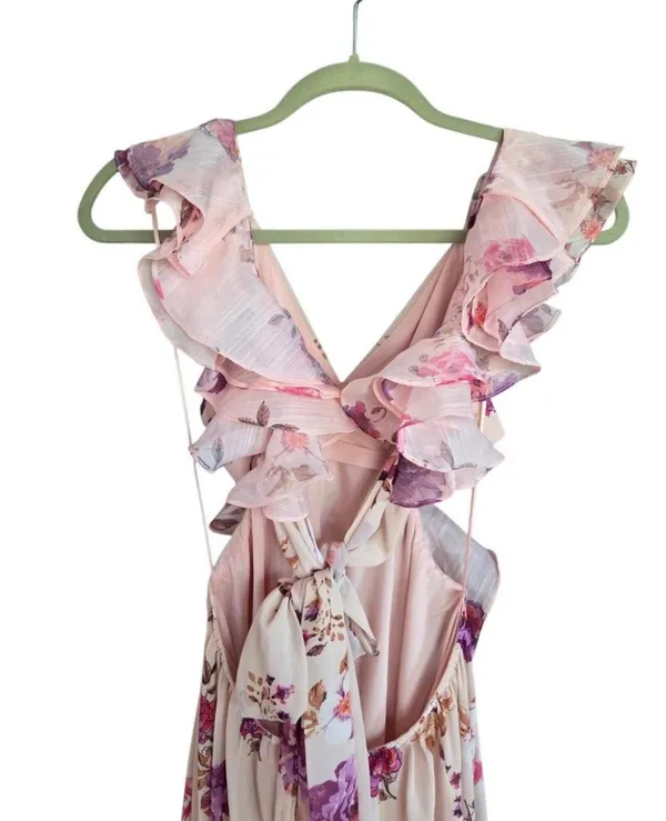 Luxxel Floral Dress - Image 4