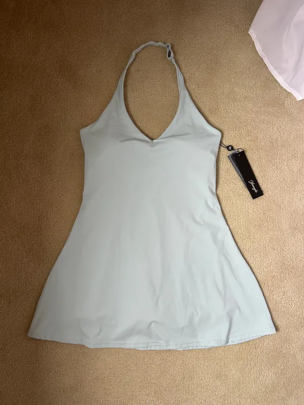 YoungLA tennis dress halter Blue - Image 4