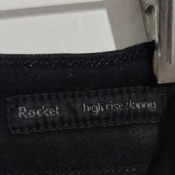 Citizens of Humanity COH Rocket High Rise Skinny Jeans Black 24 - Image 5