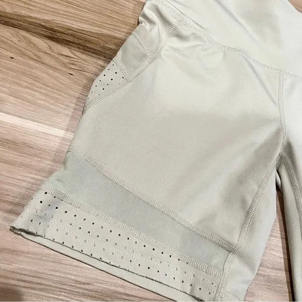 Litletics Tan Biker Shorts Women’s Medium - Image 3