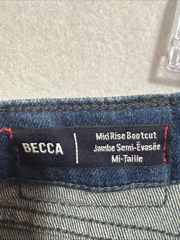 True Religion Becca MidRise Midnight Blue Bootcut Jeans - Image 3