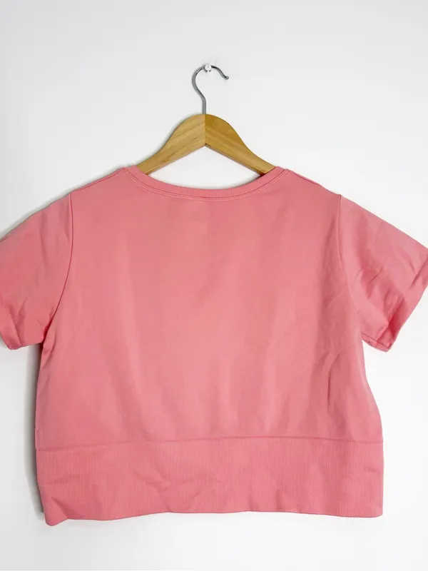 Aerie OFFLINE Seamless Crop Top Pink XL New With Tags - Image 2