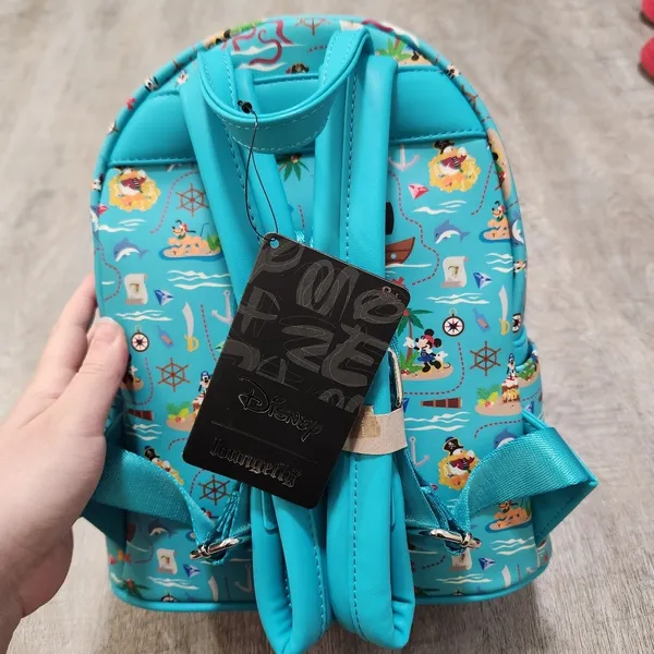 NWT Disney Loungefly Limited Edition Pirate Mickey & Friends Mini Backpack - Image 7