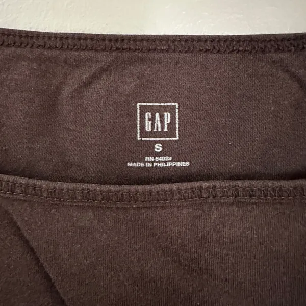 Women’s Gap Small Brown Basic Layer Tank Top Cami - Image 2