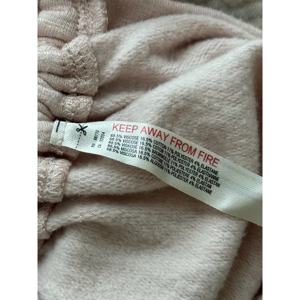 Daily Practice Anthropologie High Neck Long Sleeve Ruched Mini Dress XXS Pink‎ - Image 5