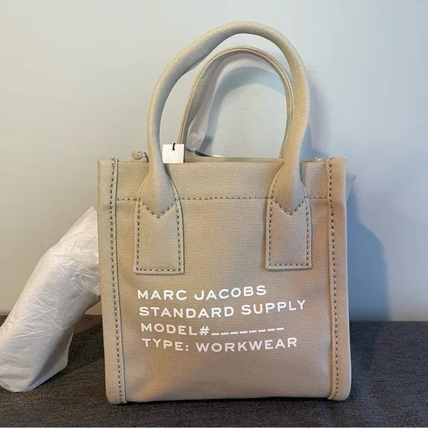 Marc Jacobs Canvas Standard Supply Small Tote in Beige - NWT - Image 2