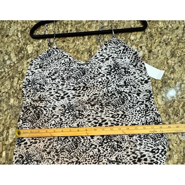 AG Adriano Goldschmied Cupro Midi Slip Dress V-Neck‎ Size Small - Image 10