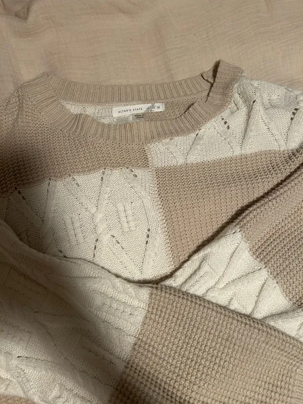 Altar'd State Sweater Knit Cropped - Image 4