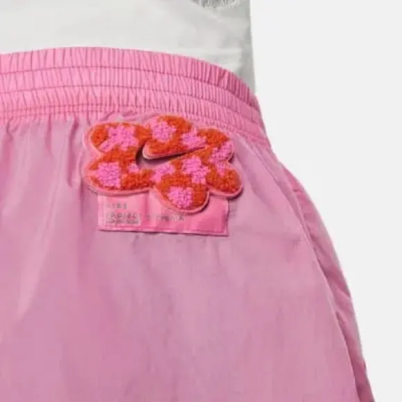 NWT NIKE Sportswear Uphoria Woven‎ Shorts - Pinksicle,Safety Orange,Malachite - Image 3