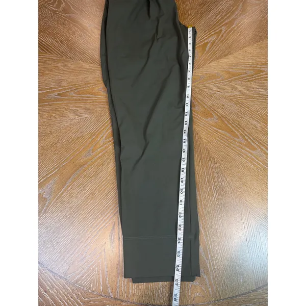 Aday‎ Turn It Up Pants Stretch Comfort Travel Green Moss Olive Size Small - Image 8