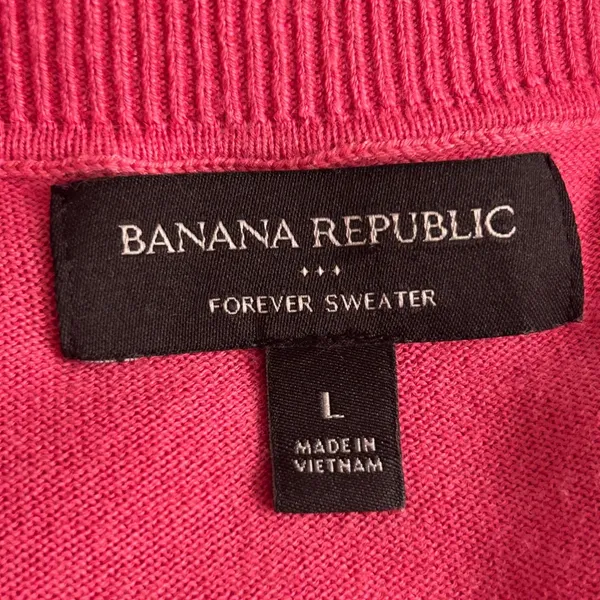 Banana Republic Sweater‎ Coral Large - Image 6