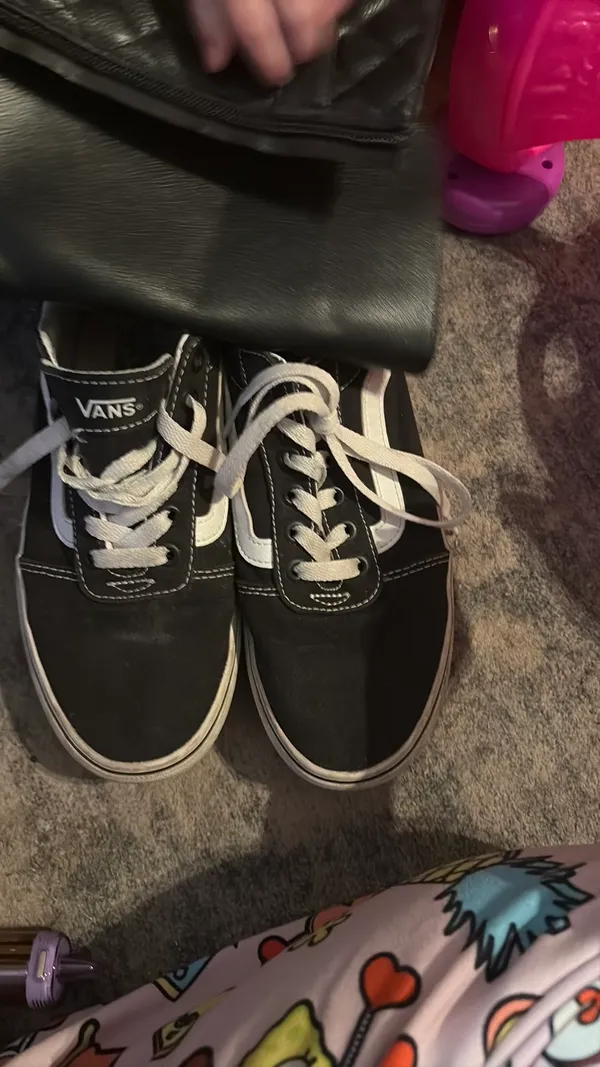 Black Platform Vans - Image 10