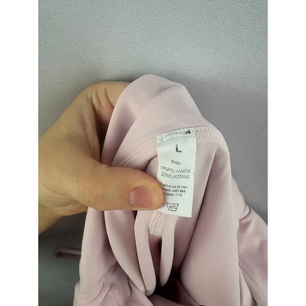 Women’s Halara Large Baby Pink Wide Leg Leggings - Image 5
