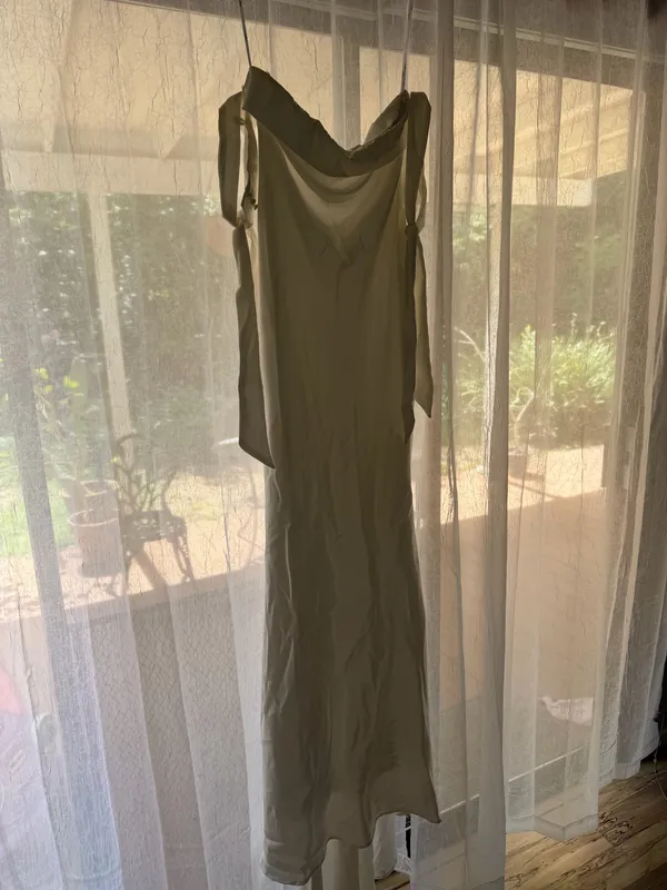 Lulus eternally loved Satin Dress Maxi - Image 2
