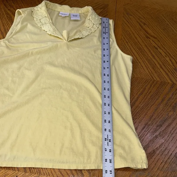 Together tank with collar Yellow Size M - Image 6