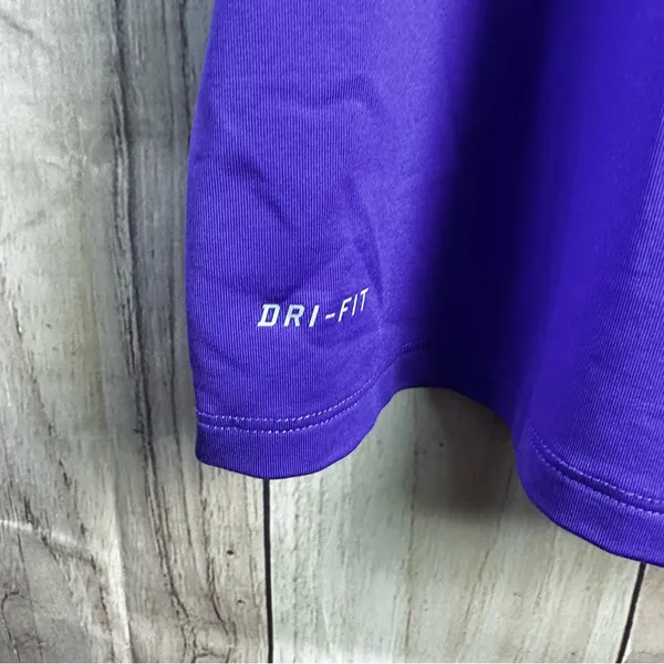 Nike Pro Purple and‎ Green Tank Top - Image 2