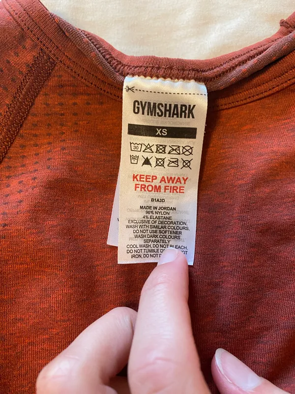 Gymshark Top Long Sleeve Crop - Image 2