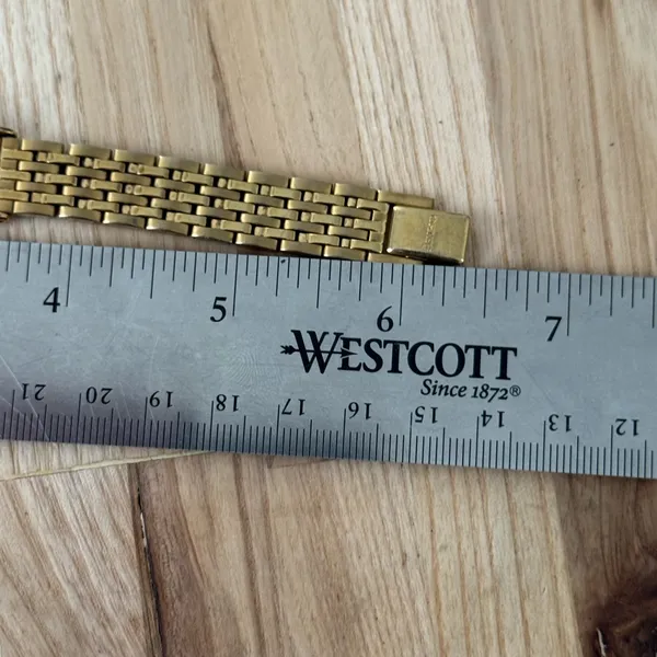 Seiko Vintage Ladies Watch Black Dial Gold-Tone Bracelet New Battery - Image 12