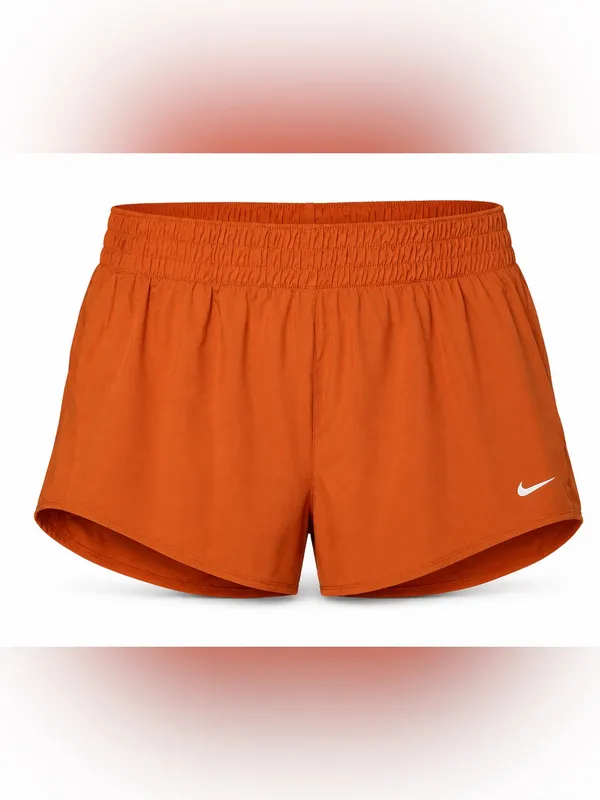 Nike Dri-FIT Orange Running Shorts Women’s L Athletic Workout - Image 2