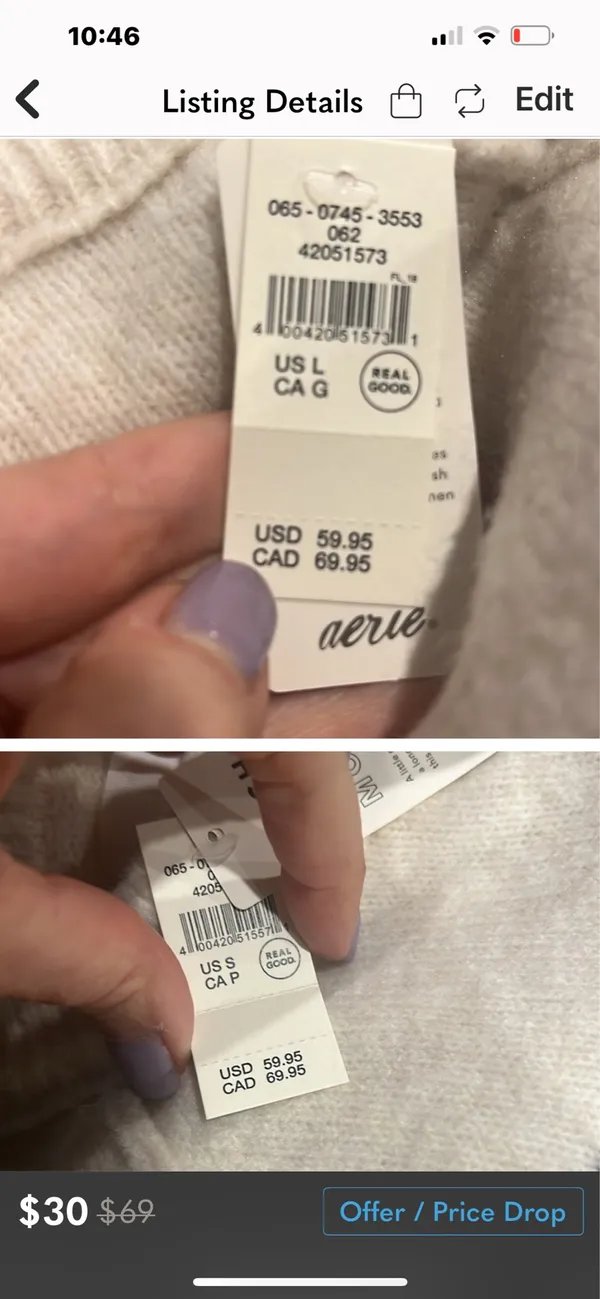 Aerie Unreal Sweater with Star - Image 3
