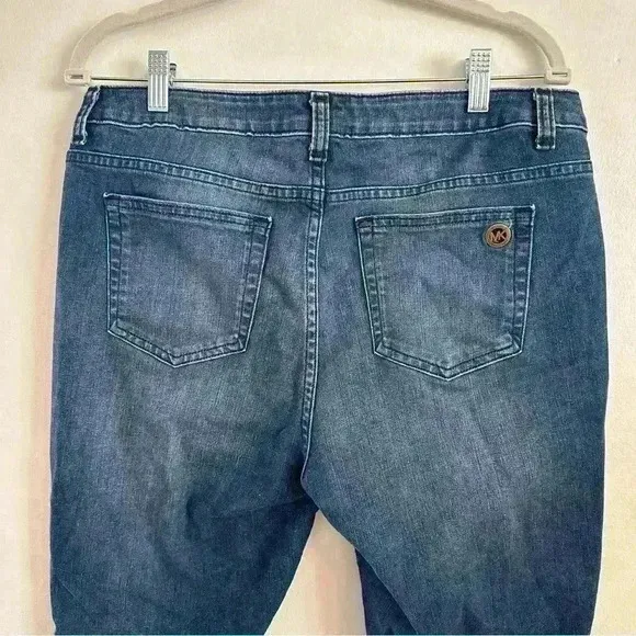Michael Kors Skinny Blue Jeans Size 10‎ Stretch Women - Image 8