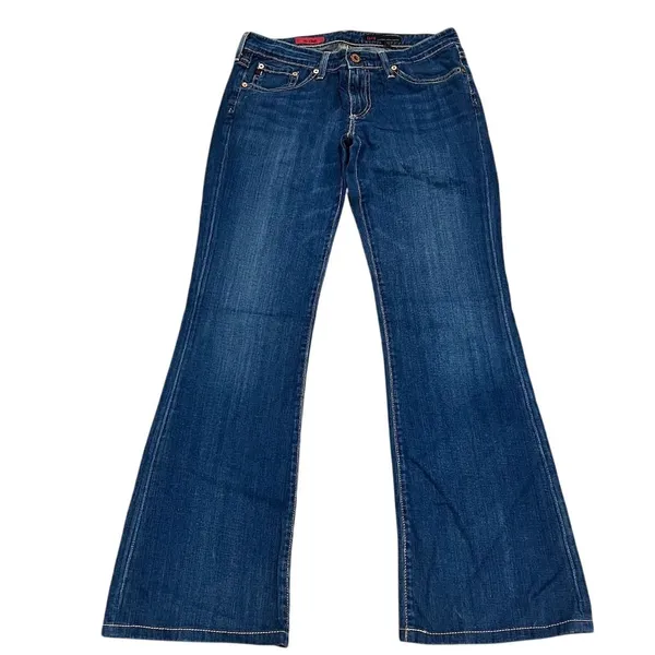 AG The Club Women's Flare Jeans Size 28 Blue Medium Wash Denim - Image 4