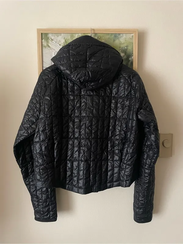 Free People Movement Light As A Feather Packable Puffer Jacket Black Large - Image 9