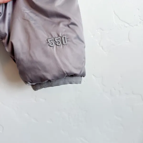 The North Face | Goose Down‎ 550 Silver Quilted Puffer Jacket, size XS - Image 7