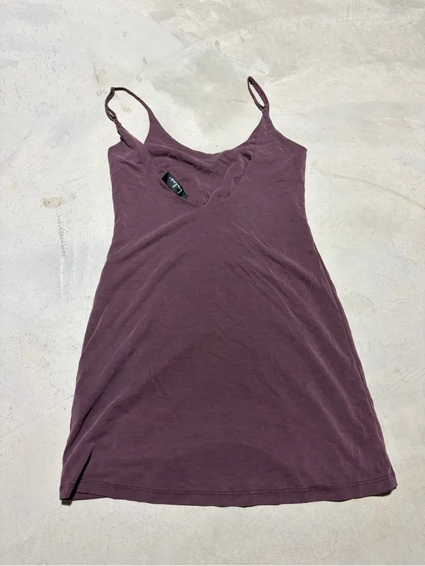 Lulus Women's Spaghetti Strap mini Dress in Plum XS - Image 6