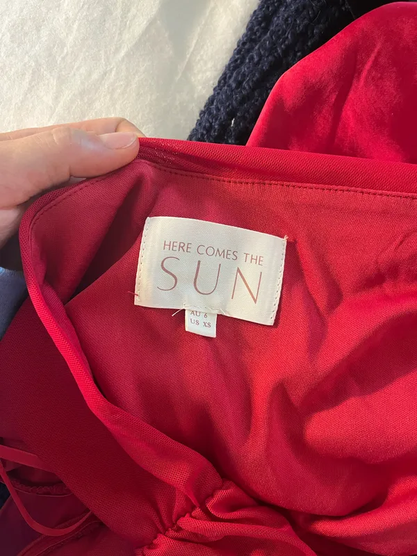 Selfie Leslie Red Dress - Image 6