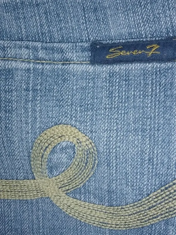 Seven7 8 31 Medium Wash Boot Cut Jeans - Image 9