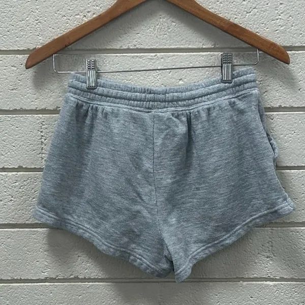 Aerie Gray Active Shorts size XS - Image 5
