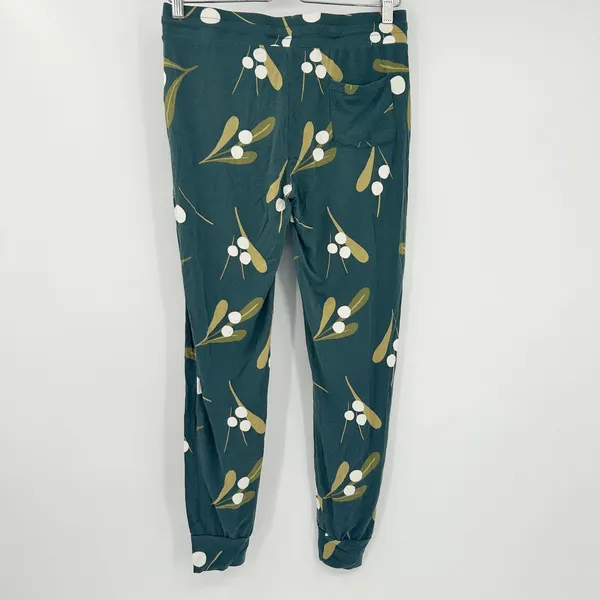Lates Womens‎ Berries Print Modal Blend Lounge Sleepwear Pajama Set Size S Green - Image 7