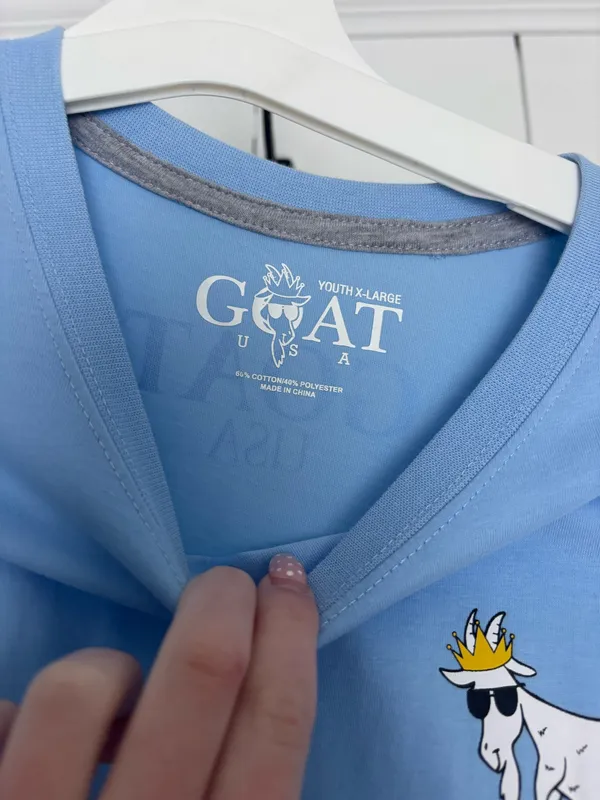 blue goat USA T - Image 2