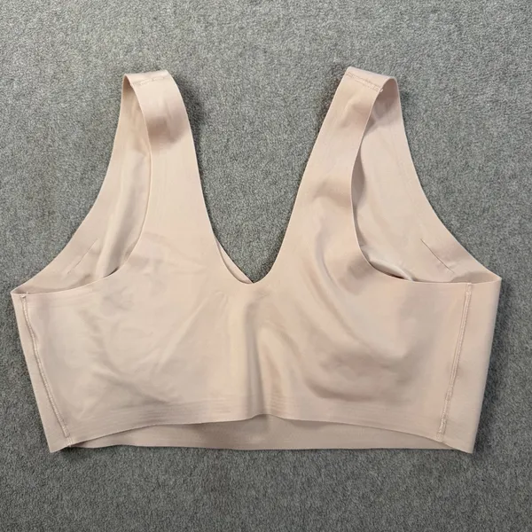 VANITY FAIR 72037 Women's XL Nude Beyond Comfort Wirefree Pullover Bralette Bra - Image 6