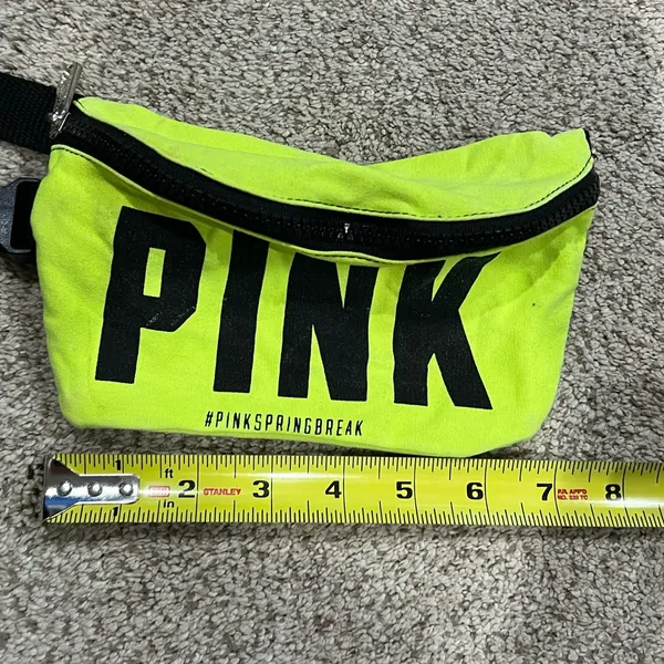 PINK by Victoria’s Secret 2015 Bright Neon Adjustable Vintage Fanny Pack - Image 3